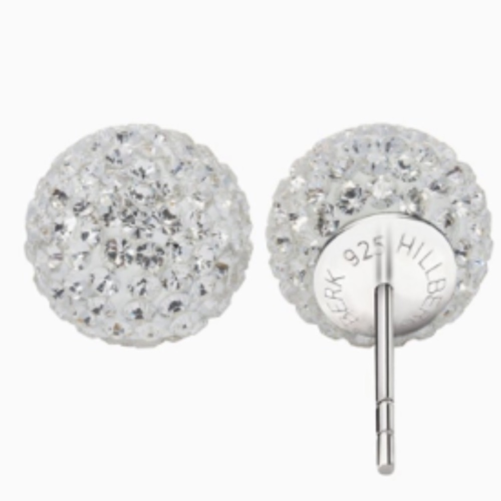 Hillberg and Berk 12mm Sparkle Ball™ Stud Earrings